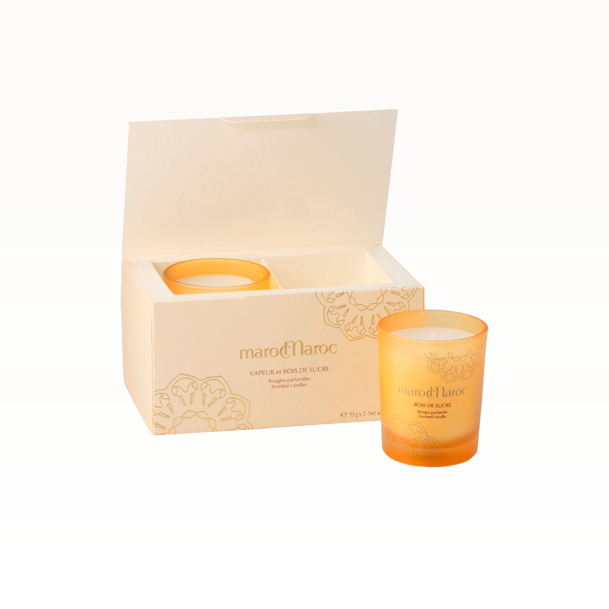 Bougies en duo