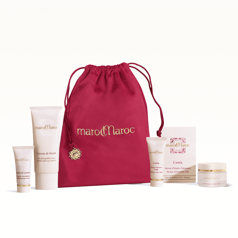 Velvet Pouch - Facial Routine