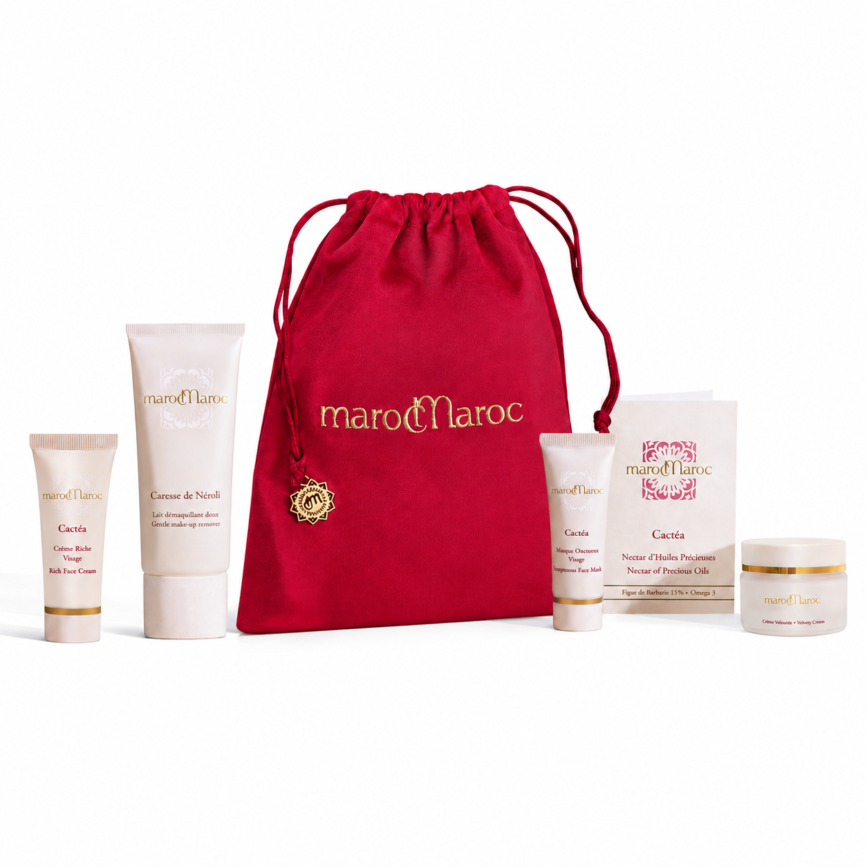 Velvet Pouch - Facial Routine